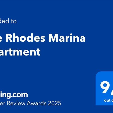 The Rhodes Marina Apartment Rhodes City Bagian luar foto